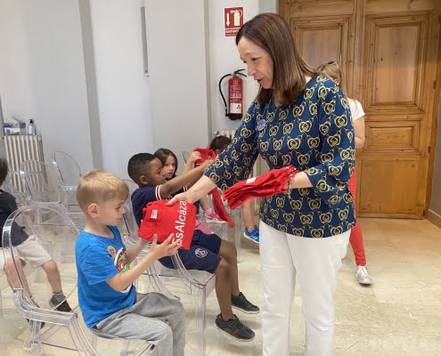 La alcaldesa recibe a escolares del CEIP Pablo Ruiz Picasso 2
