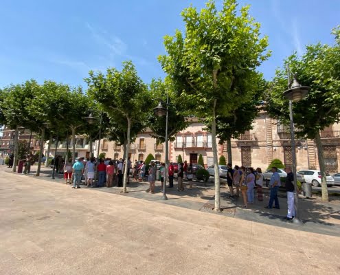 El ayuntamiento de Alcázar participa en el minuto de silencio por las víctimas del terrorismo coincidiendo con el aniversario del asesinato de Miguel Ángel Blanco 7