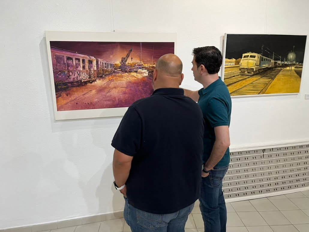 Inaugurada la exposición del Certamen Internacional de Pintura Rápida Nocturna, Ángel Lizcano Monedero 4