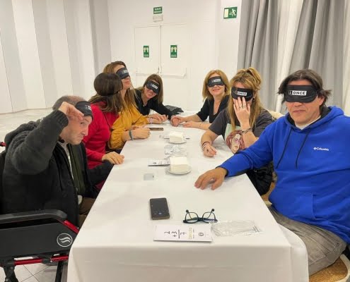 La ONCE organiza una cata a ciegas por el Día Internacional de la Discapacidad 3