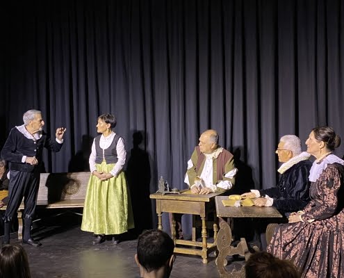El Grupo de Teatro Quintería vuelve al escenario con dos entremeses de Cervantes 3