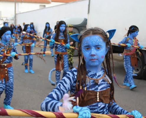 Cinco Casas celebró su desfile de carnaval llenando las calles de diversión y alegría 5