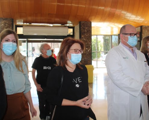 La directora gerente del SESCAM inaugura las nuevas instalaciones de rehabilitación cardíaca del Hospital Mancha Centro 1