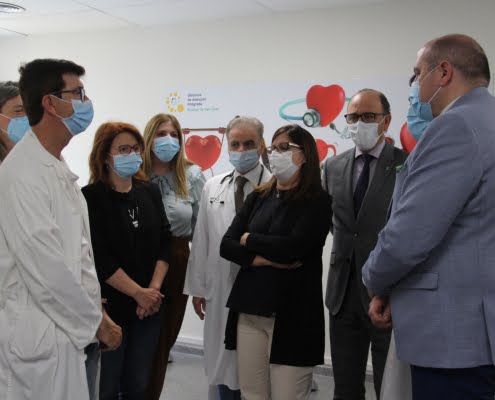 La directora gerente del SESCAM inaugura las nuevas instalaciones de rehabilitación cardíaca del Hospital Mancha Centro 3