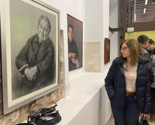 Belén López Jiménez homenajea a las mujeres manchegas con su exposición en el Museo Formma 7
