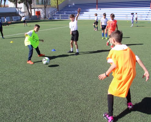 Arranca el I Clinic de Tecnificación del Sporting de Alcázar con 65 niños 12
