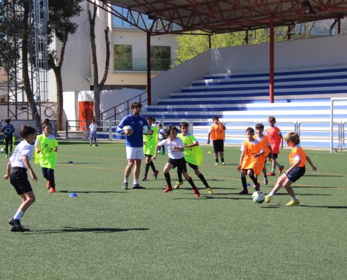 Arranca el I Clinic de Tecnificación del Sporting de Alcázar con 65 niños 15