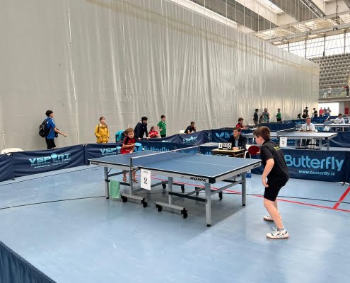 El Pabellón Vicente Paniagua de Alcázar de San Juan acoge el Campeonato Regional de Categorías Inferiores de Tenis de Mesa 5