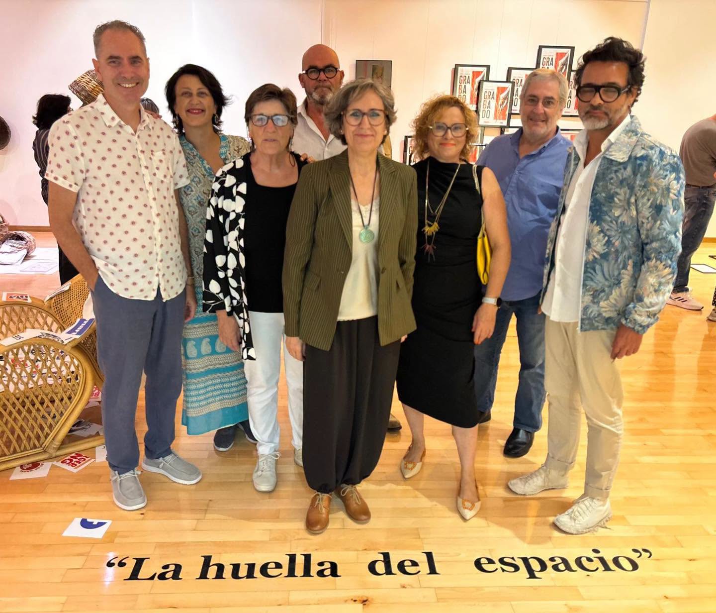 Sala Luisa Alberca hosts 'La Huella del Espacio', an exhibition by the University Popular's printmaking class